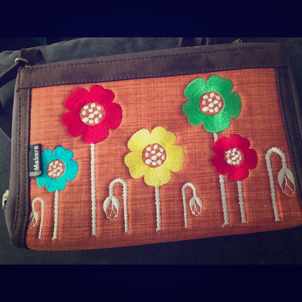 Ethnic homemade makara handbag